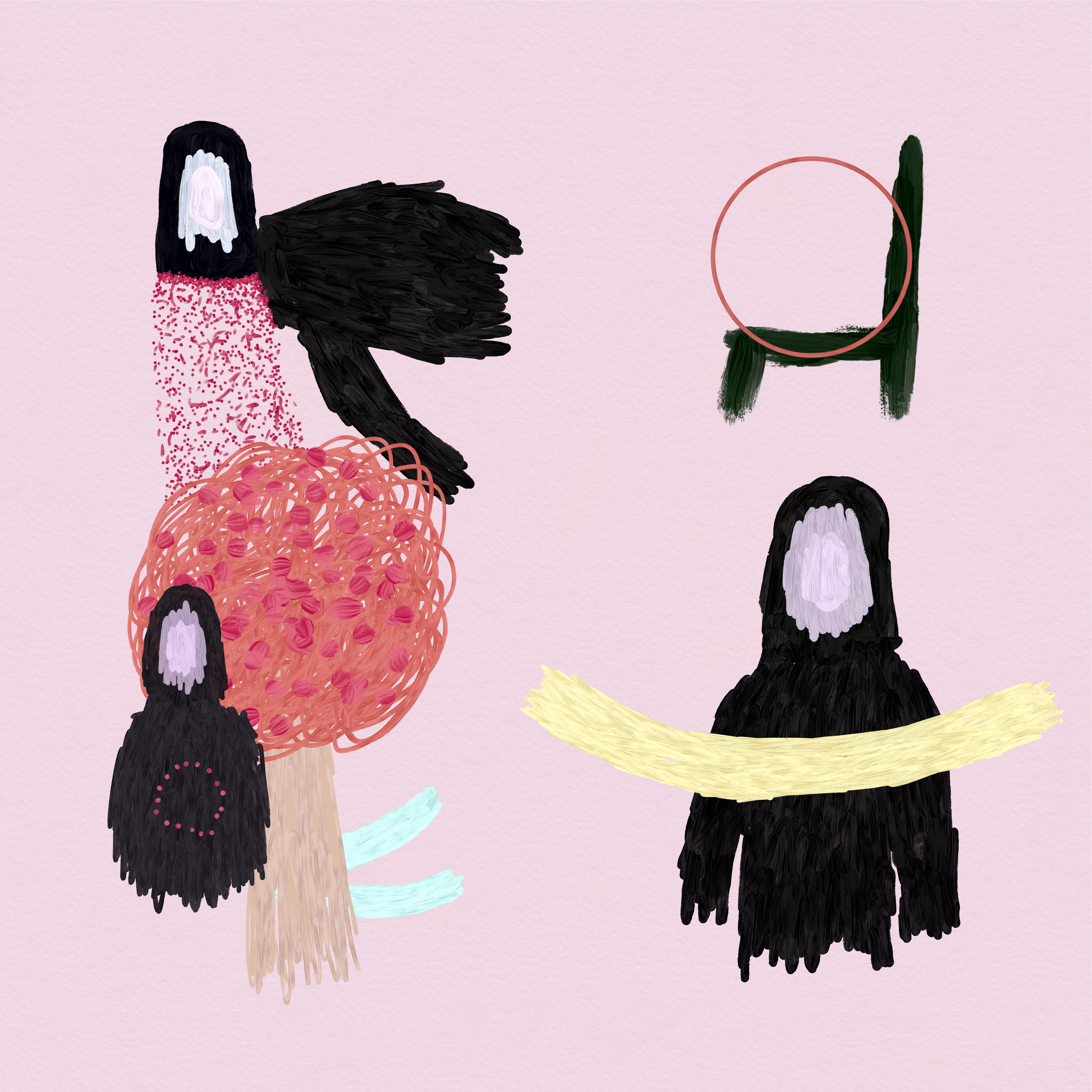 They Come to Play, drawing 4