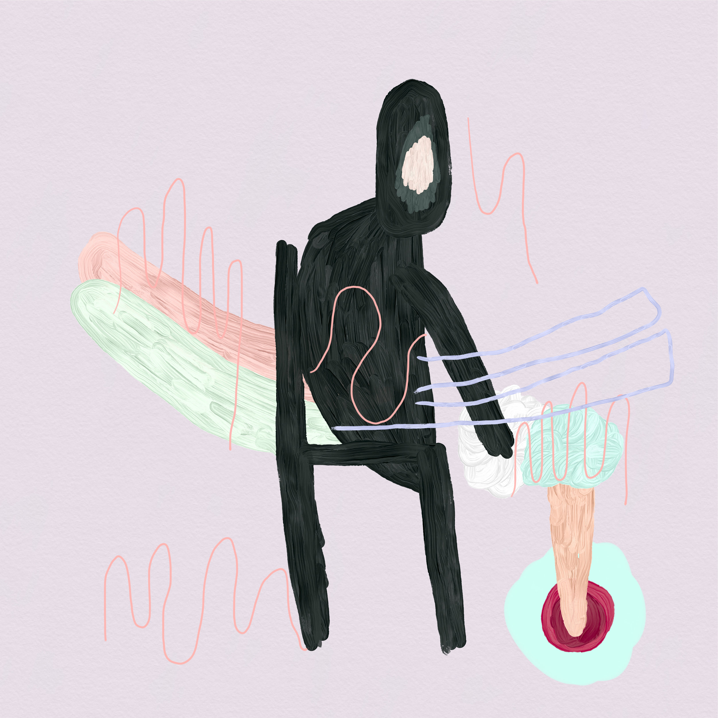 They Come to Play, drawing 1